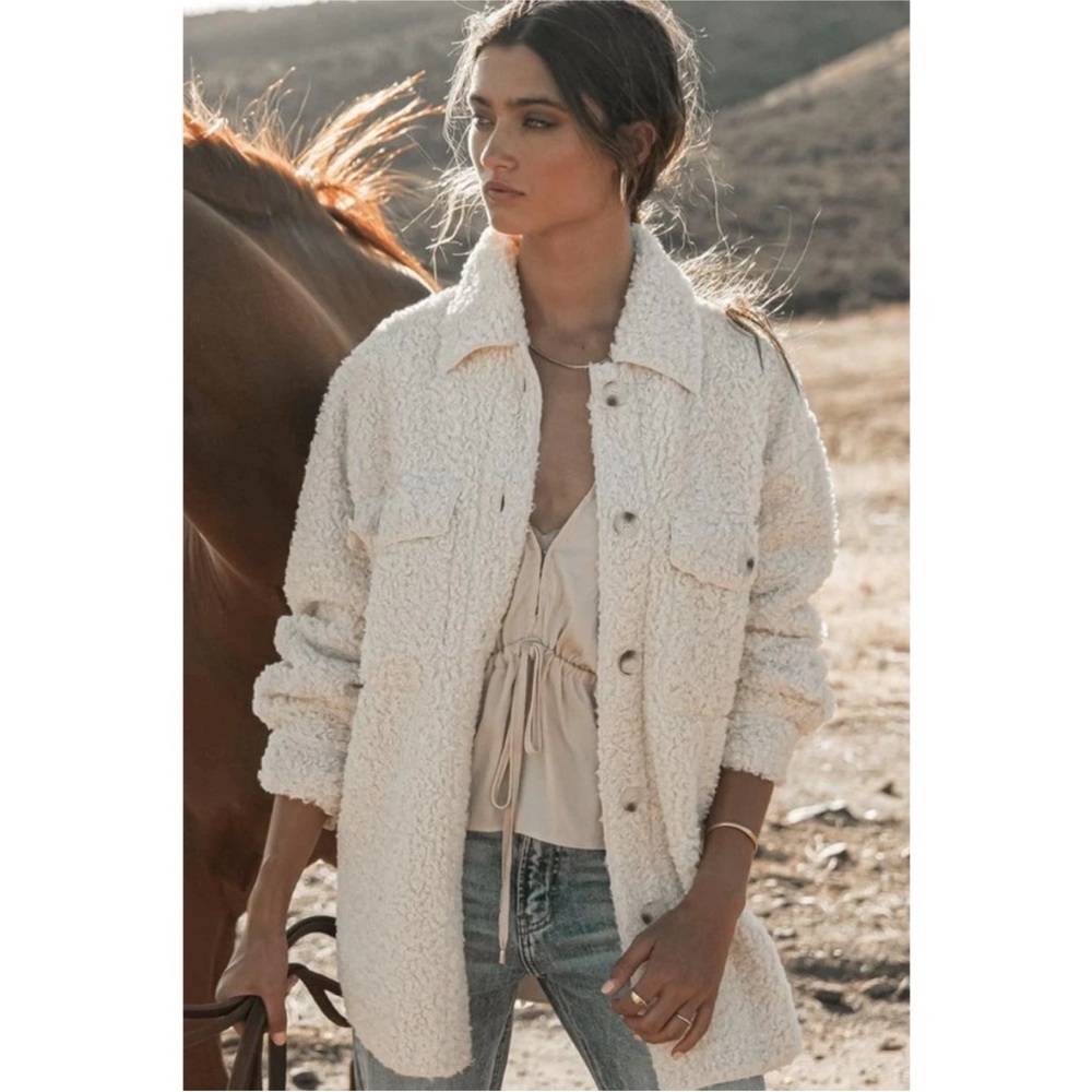 Bohme Joely Oversized Sherpa Jacket